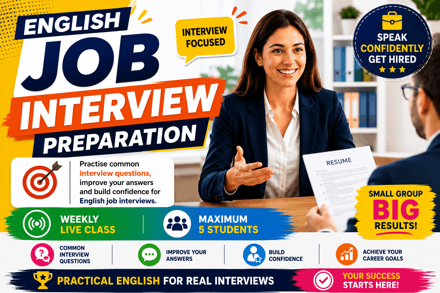 English Job Interview Preparation