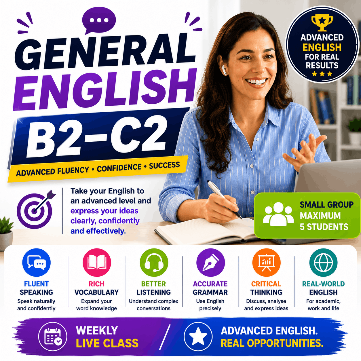 General English B2–C2 Class